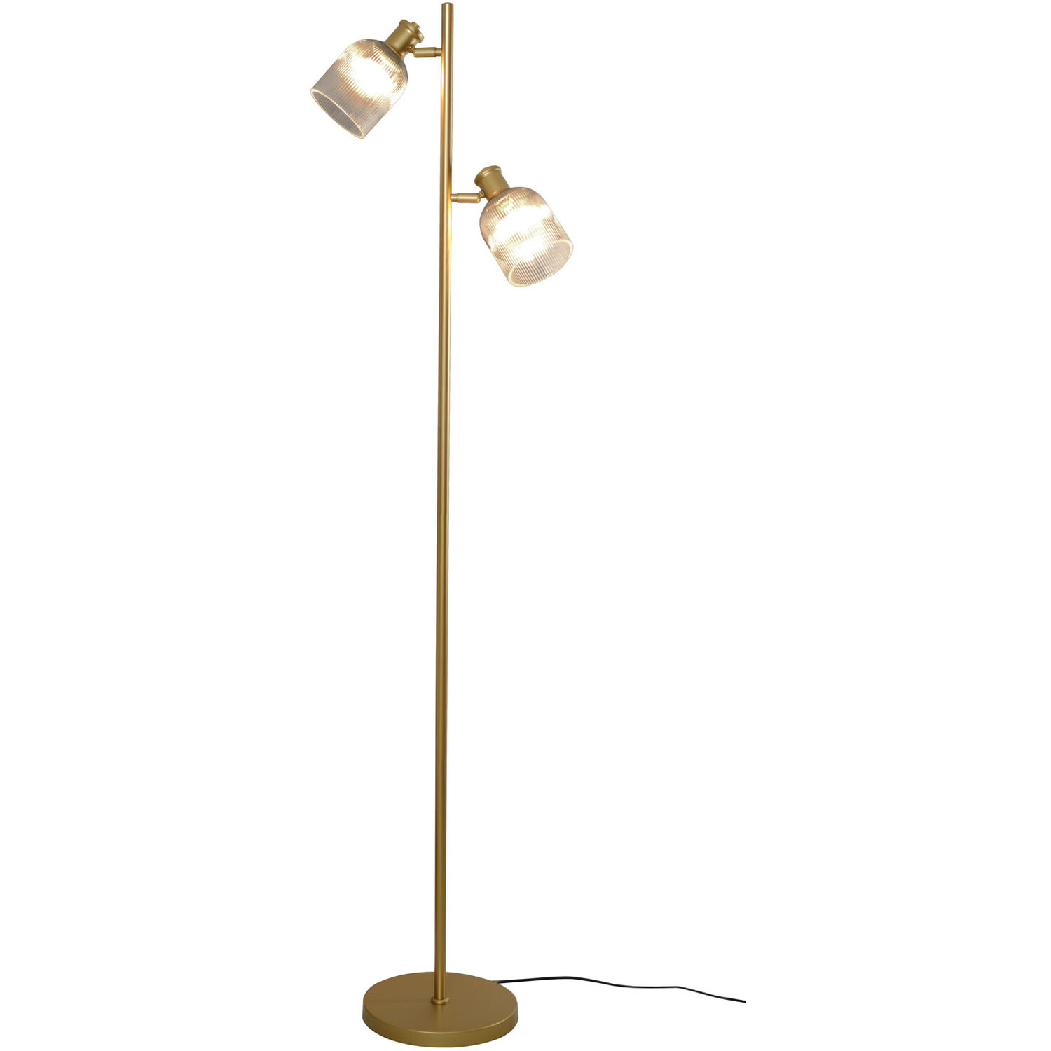 Sorrento Gold 2 Light Floor Lamp Image 2