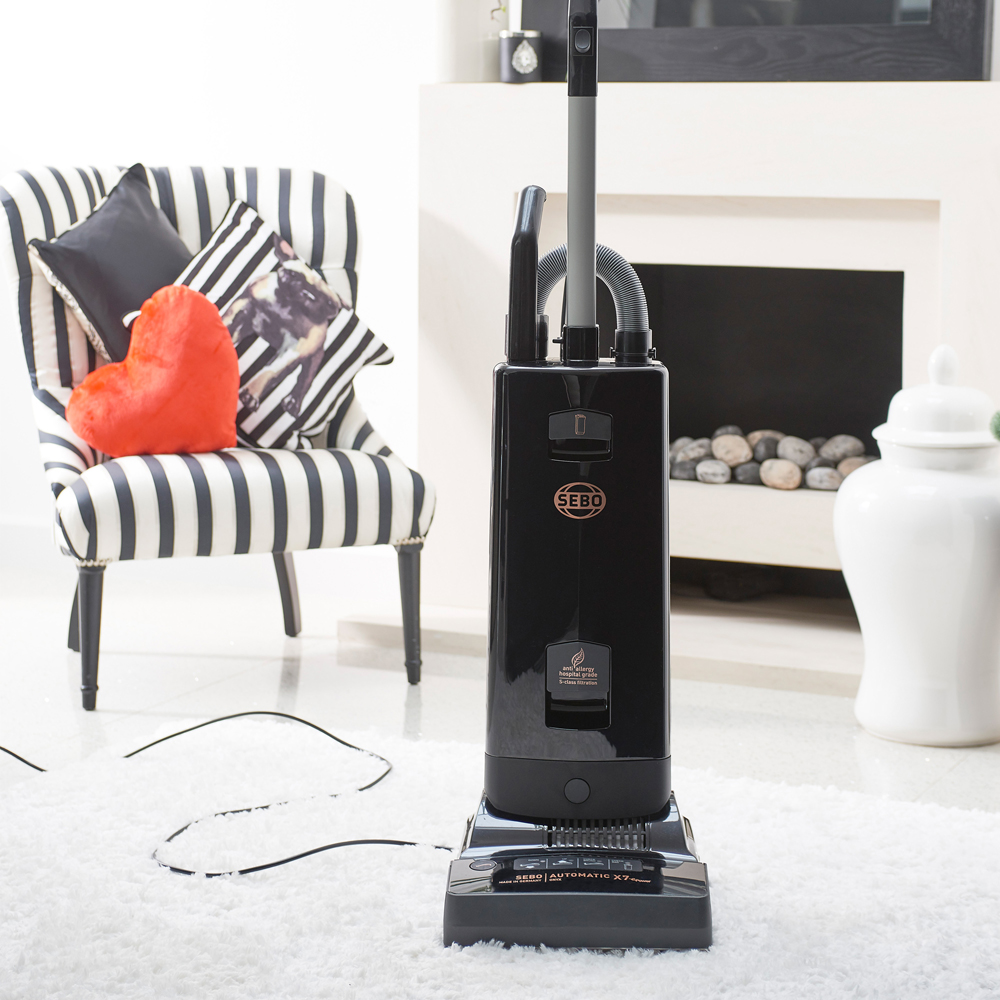 Sebo Automatic X7 Epower Bagged Onyx Black Upright Vacuum Cleaner Wilko