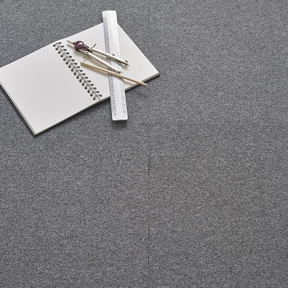 Krauss Grey Value Carpet Floor Tile 20 Pack Image 1