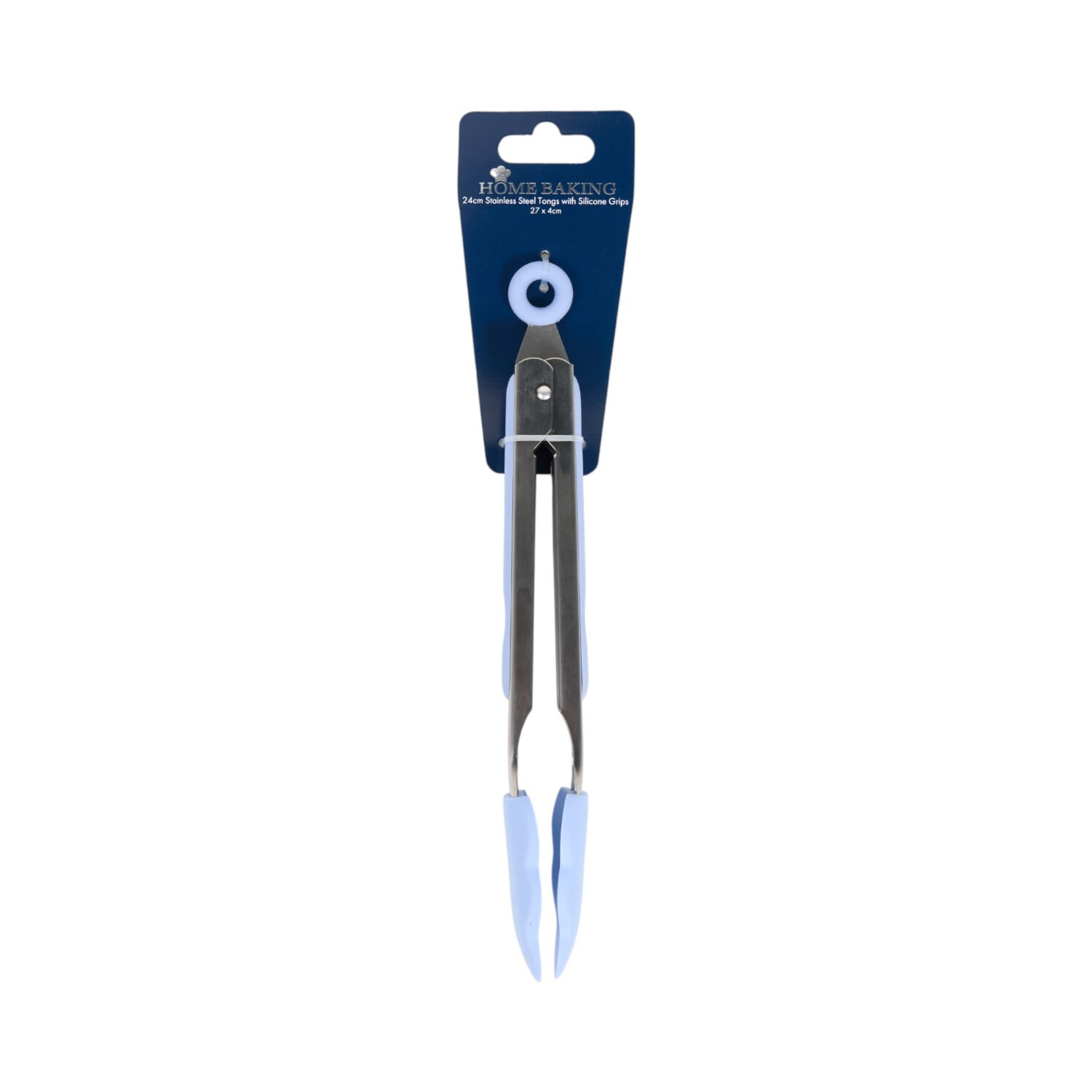 Stainless Steel and Silicone Food Tongs 9in 24cm Image 10