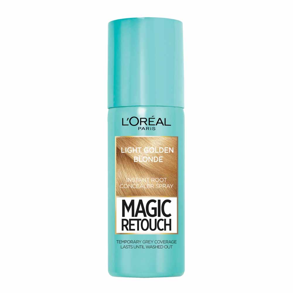 L'Oreal Paris Magic Retouch Instant Root Concealer Spray Light Golden Blonde Image 1