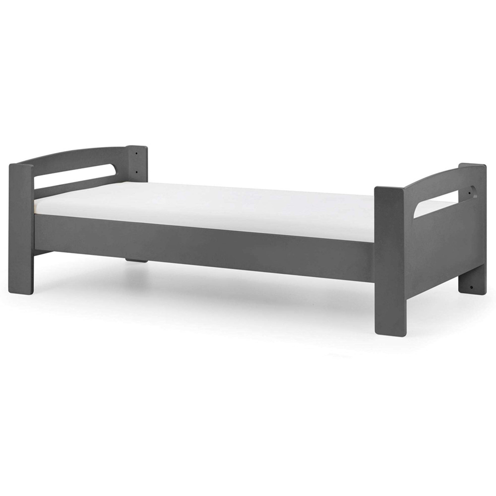 Julian Bowen Pluto Single Anthracite Mid Sleeper Bed with Grey Star Tent Image 4