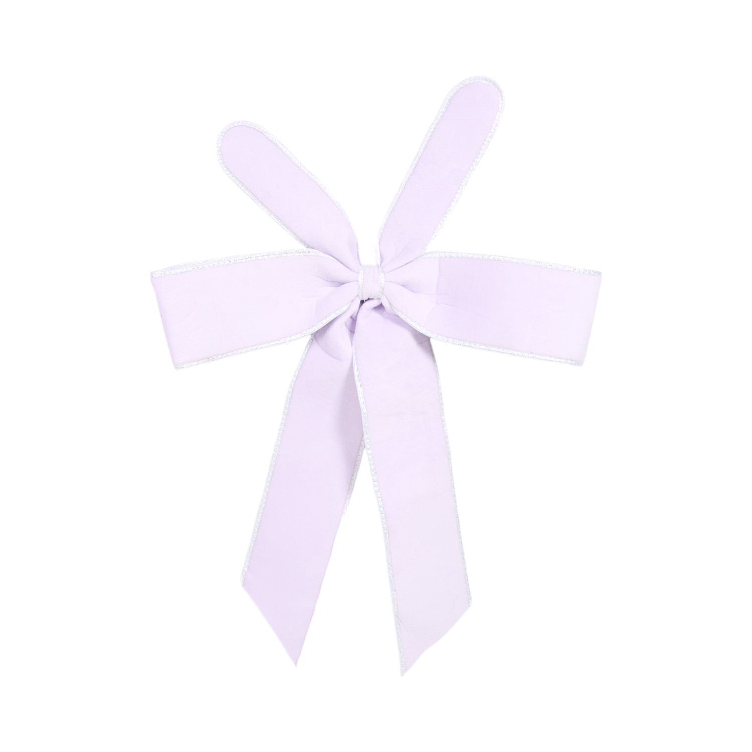 Easter Bunny Ear Door Bow Lilac Image 2