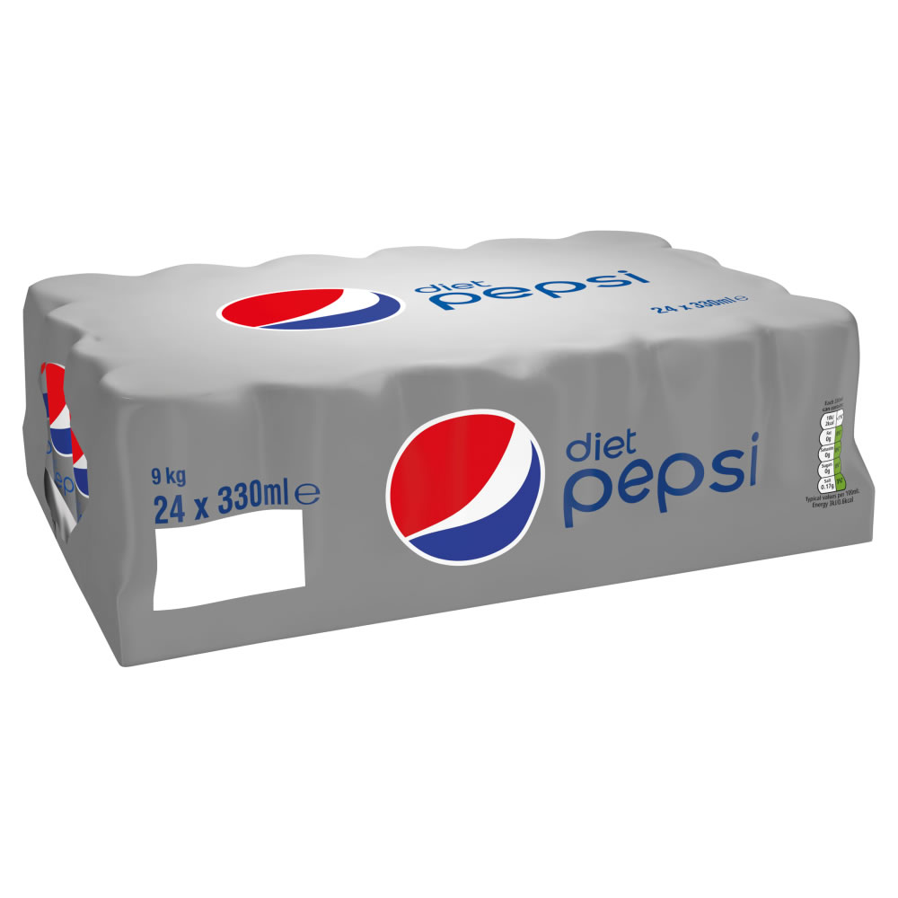 Pepsi Diet Can 24 x 330ml Image