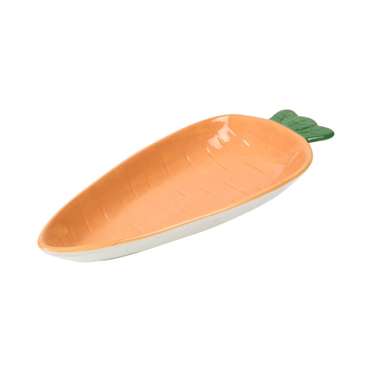 Tulip or Carrot Shape Large Plate Image 6