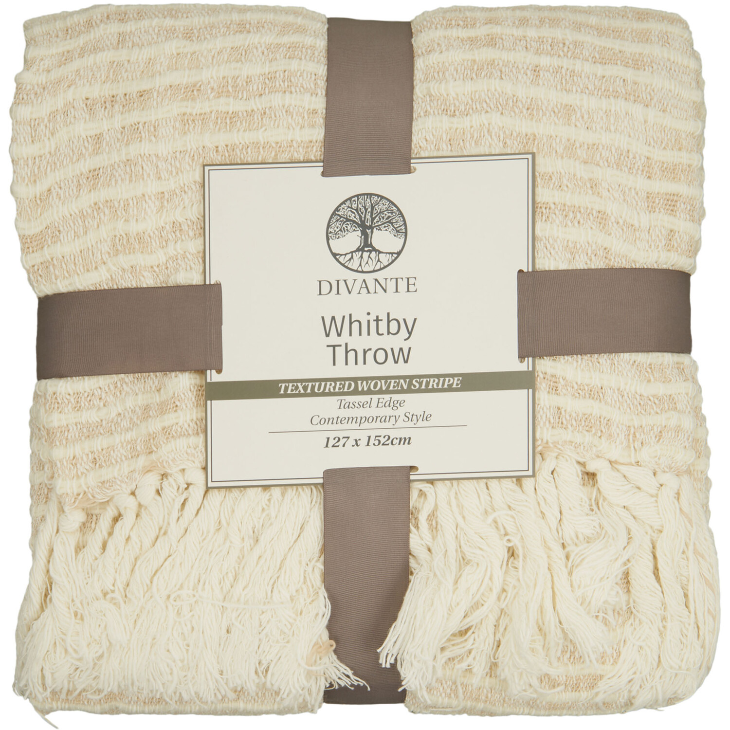 Whitby Throw - Natural Image 1