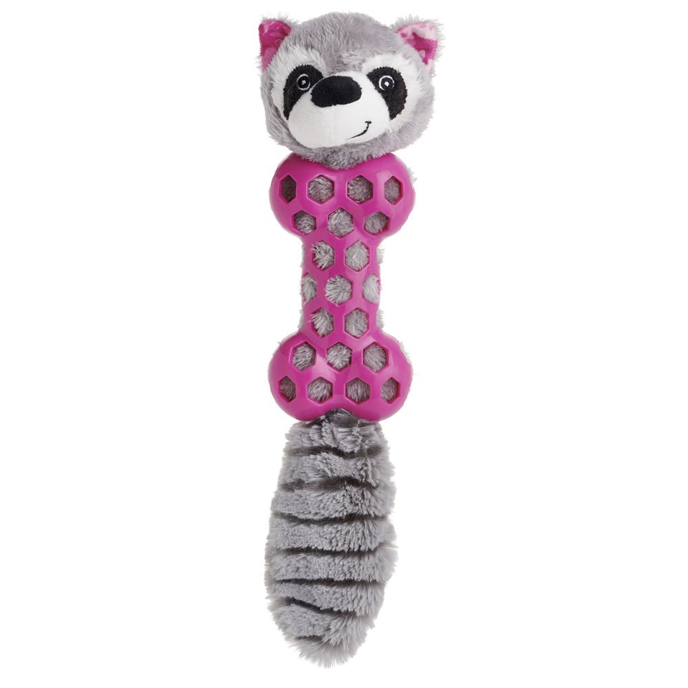 Single Wilko Plush Dog Toy Cat in Assorted styles Image 3
