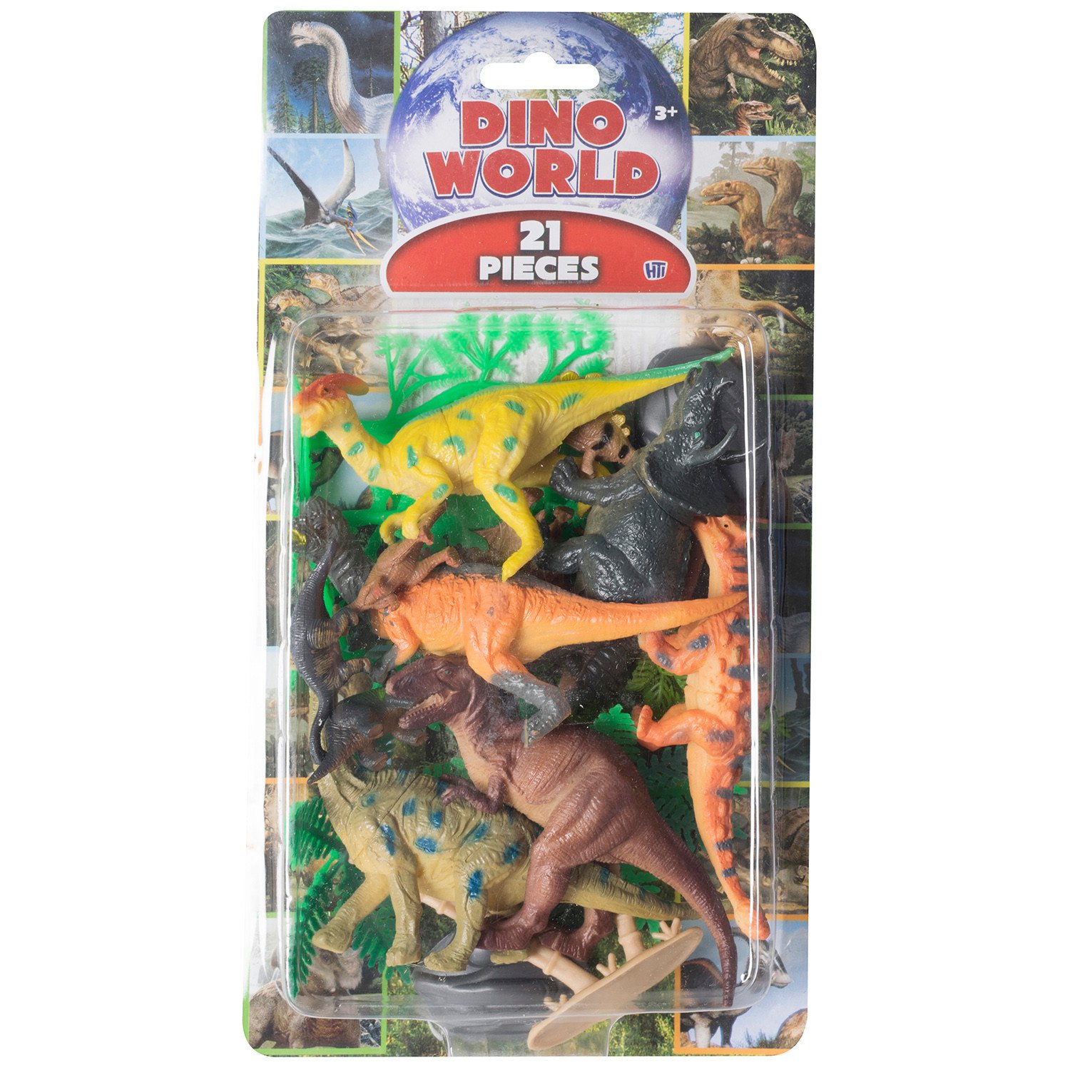 Natural World 21 Piece Dino World Set Image