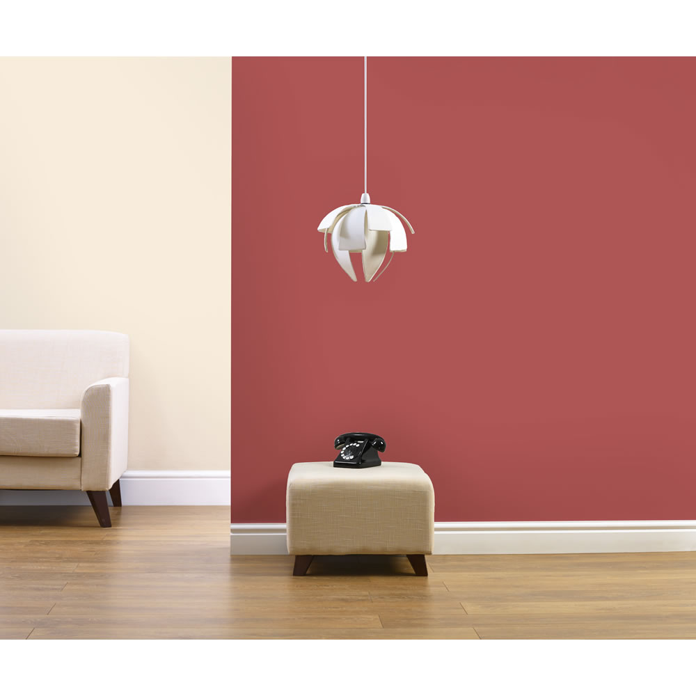 Dulux Roasted Red Matt Emulsion Paint 2.5L Image 3