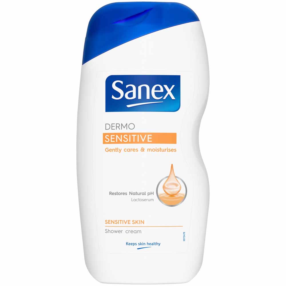 Sanex Dermo Sensitive Shower Gel 500ml Image 2