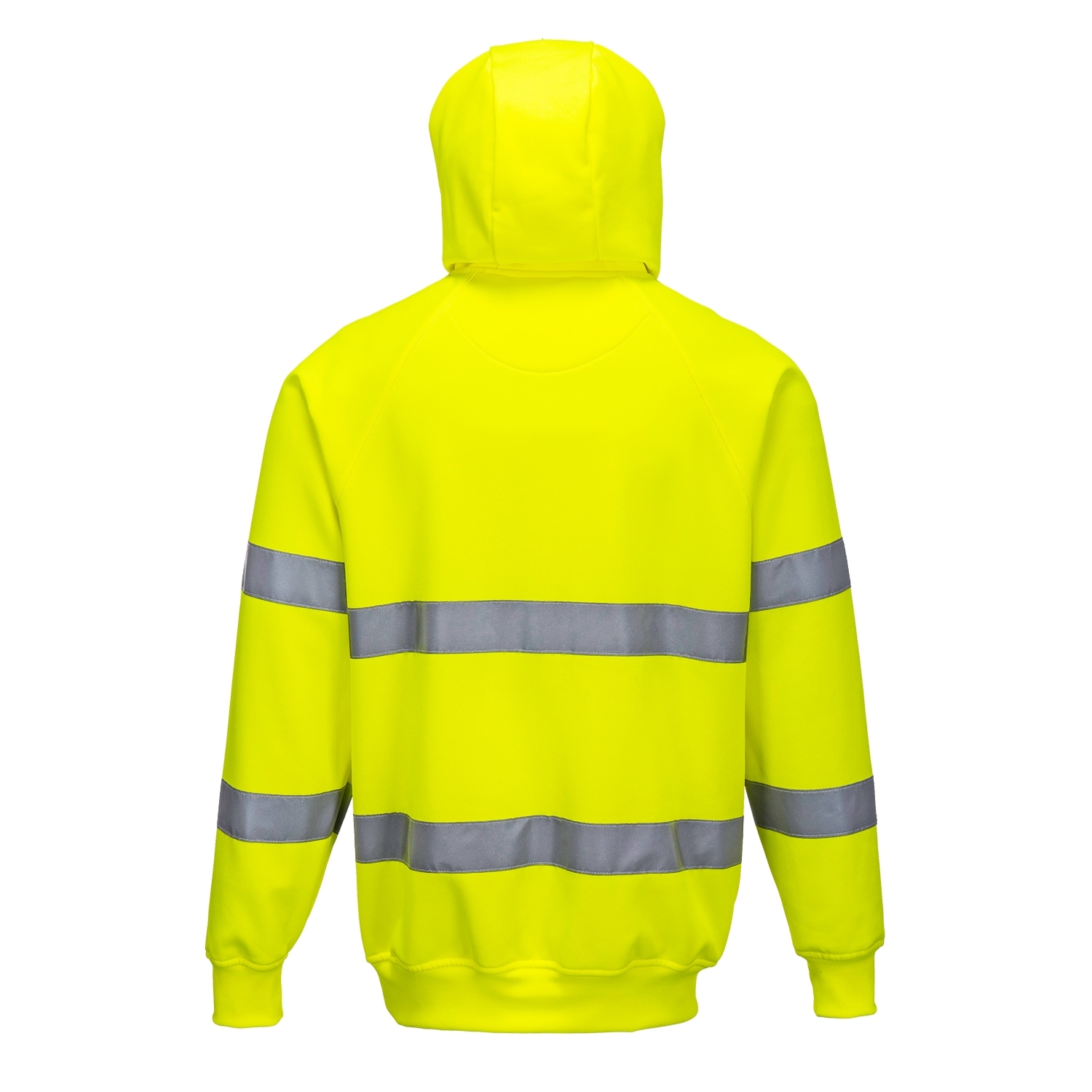 Portwest Clothing Yellow XL High Visibility Hooded Jacket Image 3