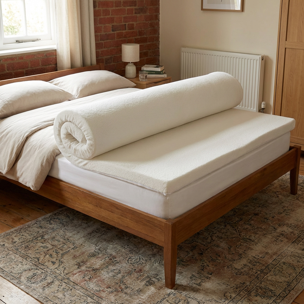 Divante King Size Deep Memory Foam Mattress Topper Image 6