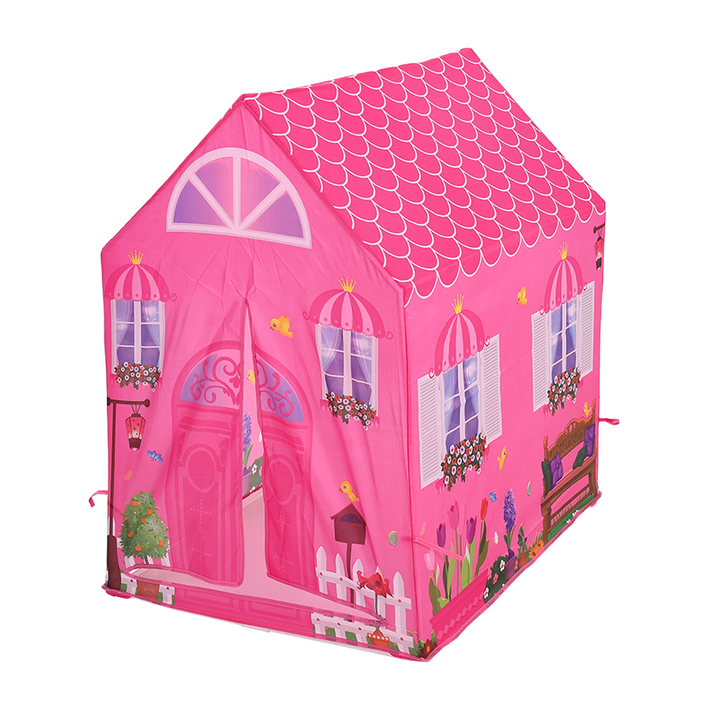 Living and Home Princess Castle Portable Playhouse Tent Image 3