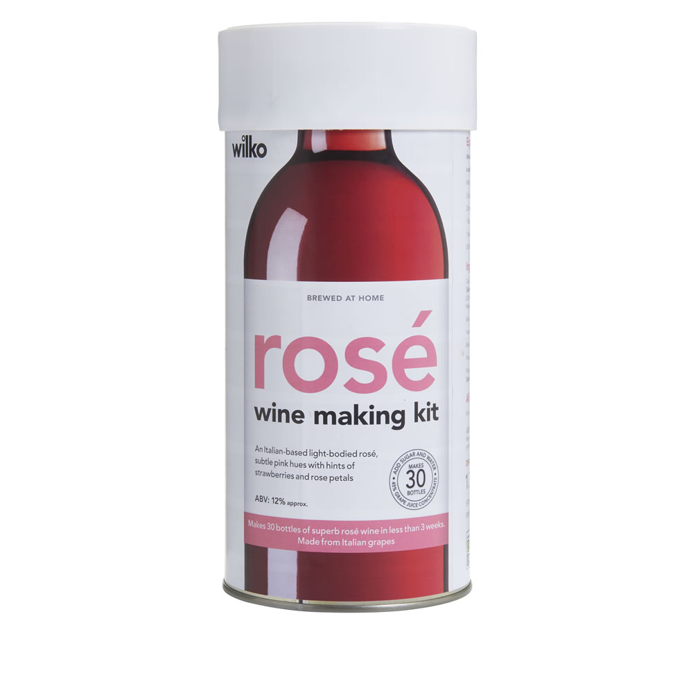 Wilko Rose Wine Making Kit 1.7kg Image