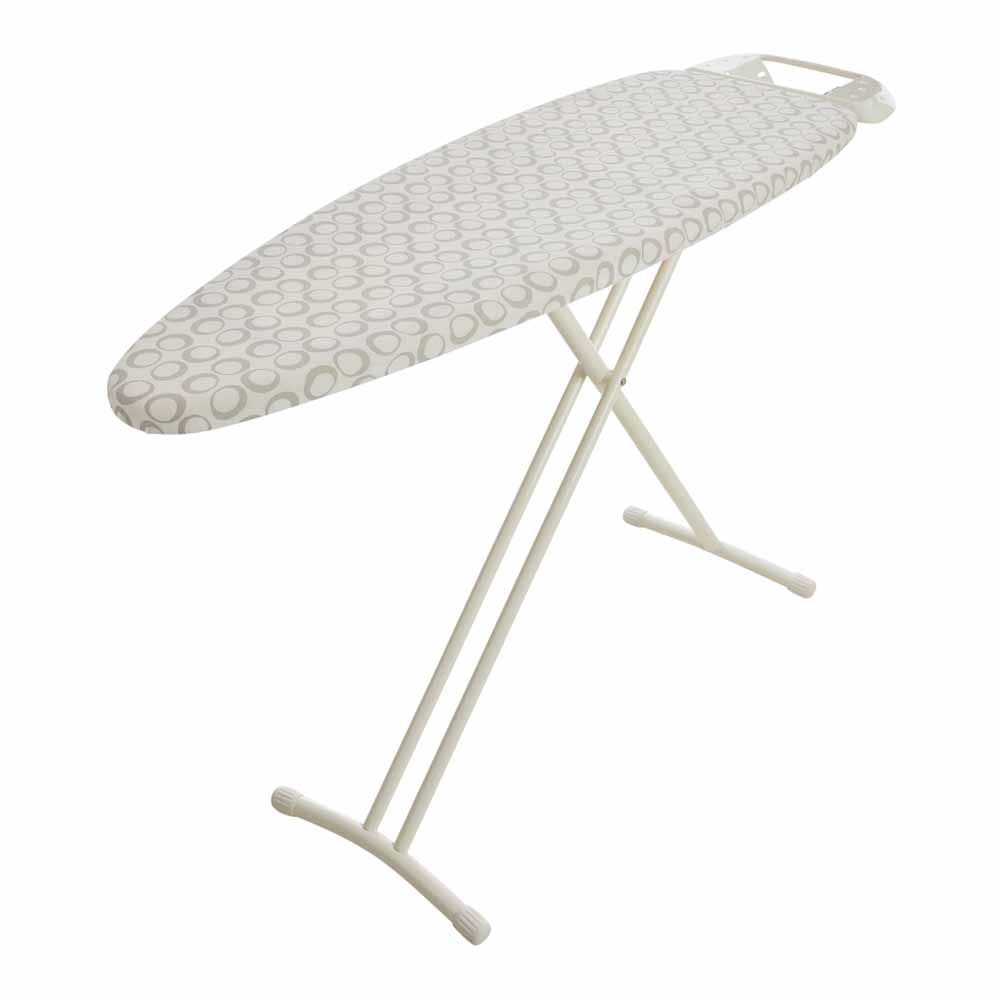 Wilko Large Ironing Board 124 x 40cm - Assorted Image 1