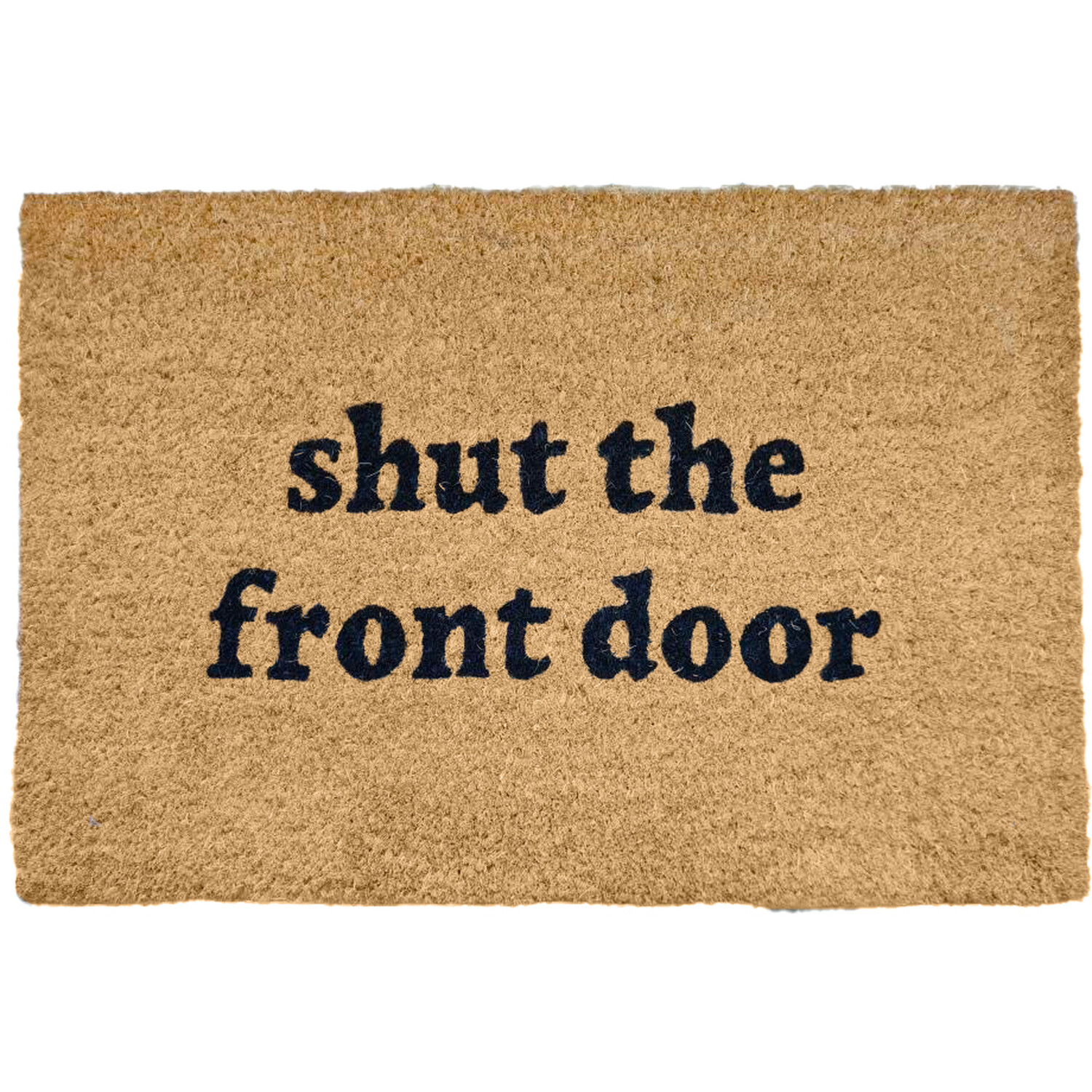 Printed Slogan Coir Mat Image 3