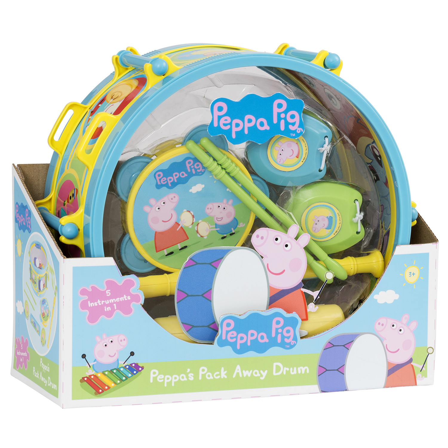 Peppa Pig Pack Away Drum Image 1