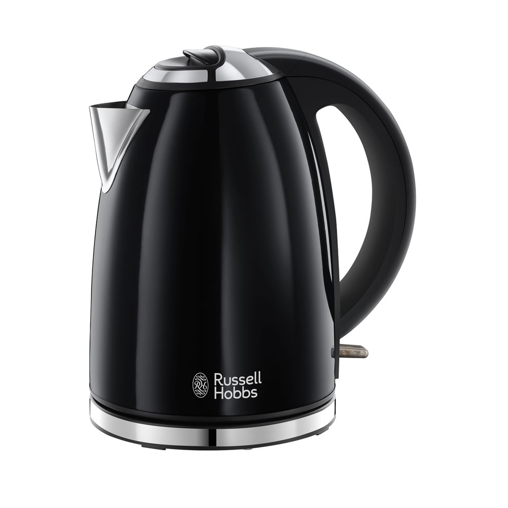 Russell Hobbs Black 1.7L Kettle Wilko
