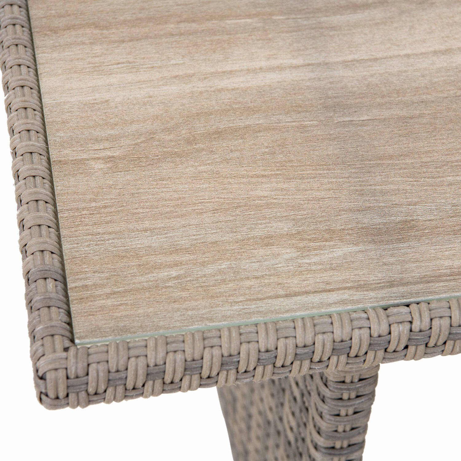 Matara 8 Seater Grey Outdoor Corner Conversation Set Image 2