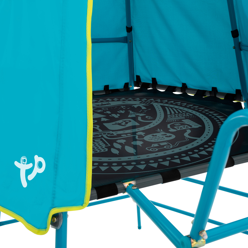 TP Explorer Metal Climbing Frame Set with Jungle Run Blue Image 3