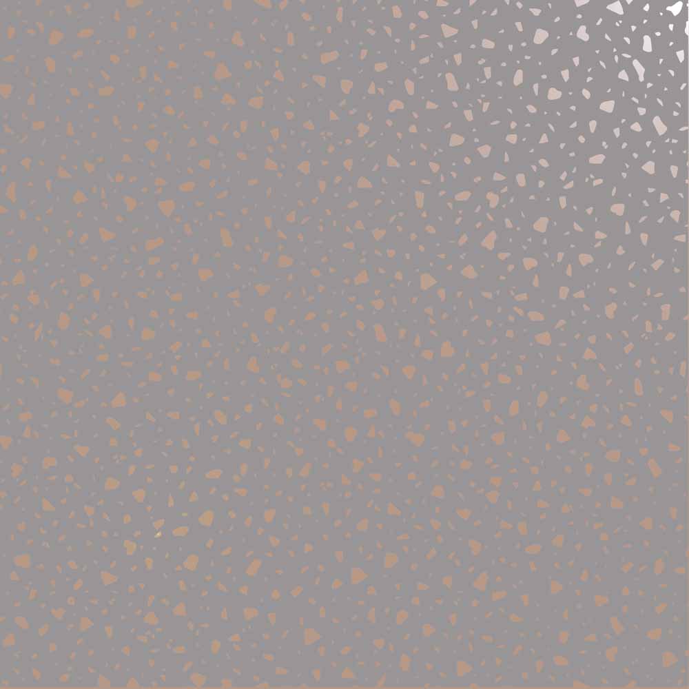 Holden Tarrazzo Grey and Rose Gold Wallpaper Image 1