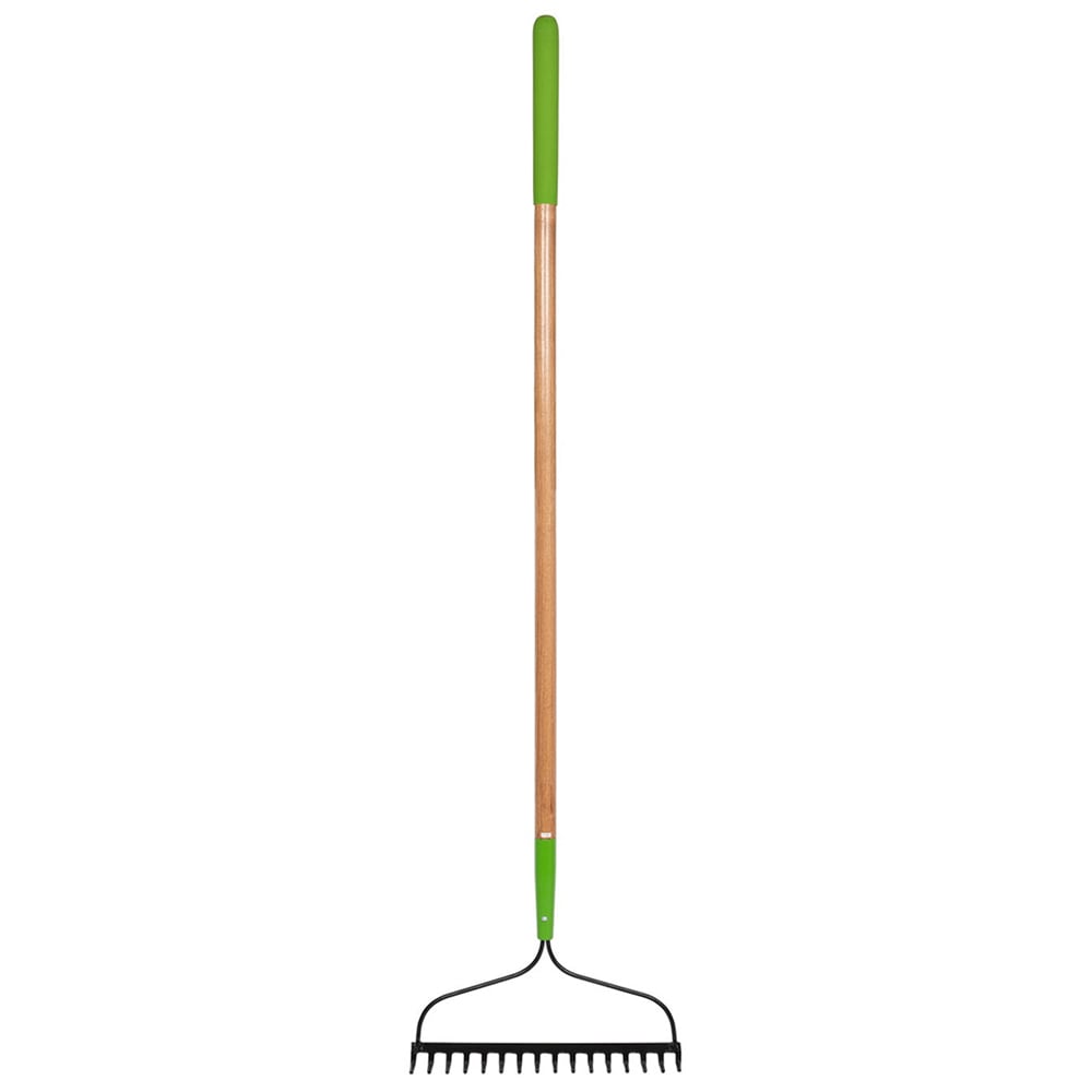 AMES Tools Carbon Steel Double Sided Soil Garden Rake Image 1