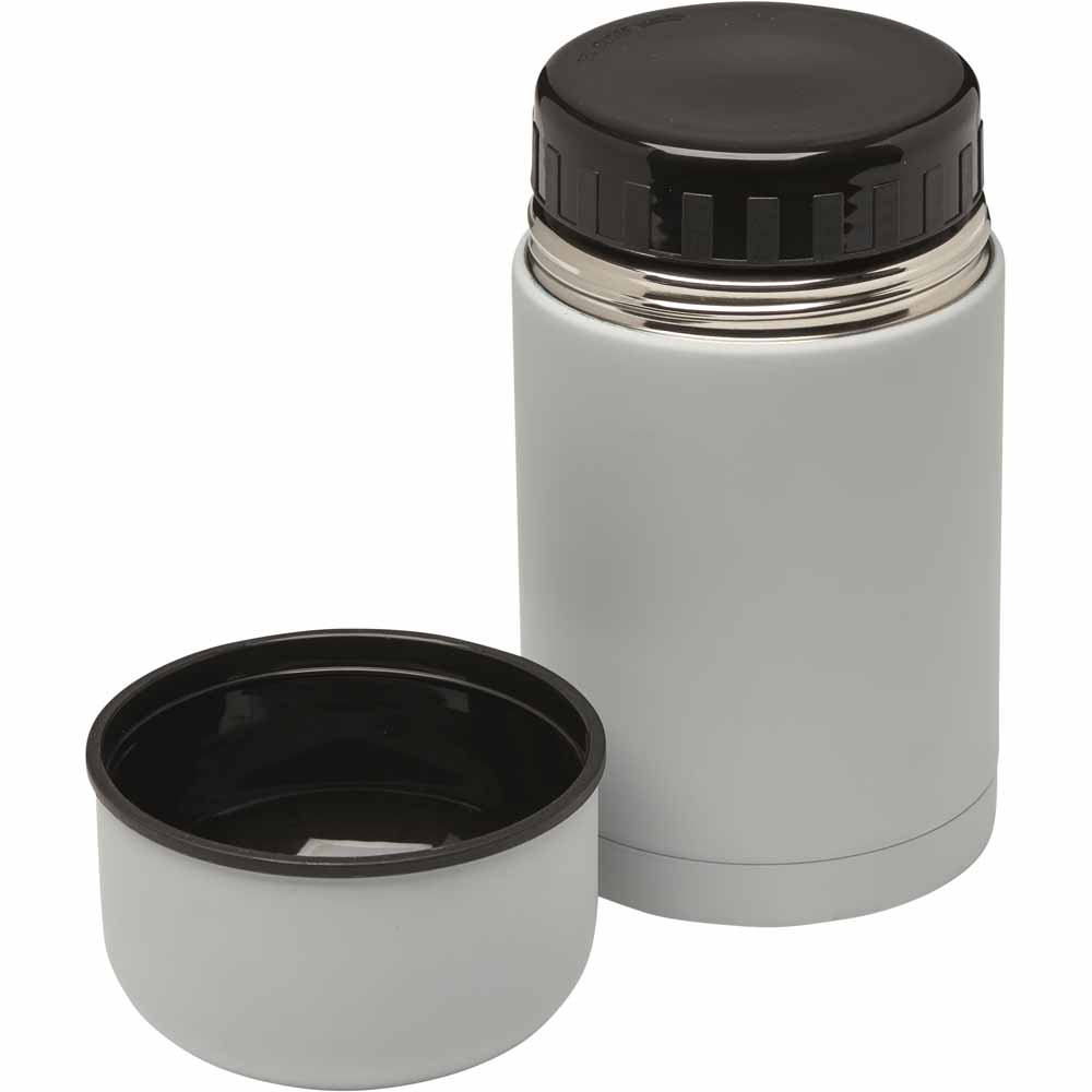 Wilko Hot Food Flask Grey 650ml Wilko