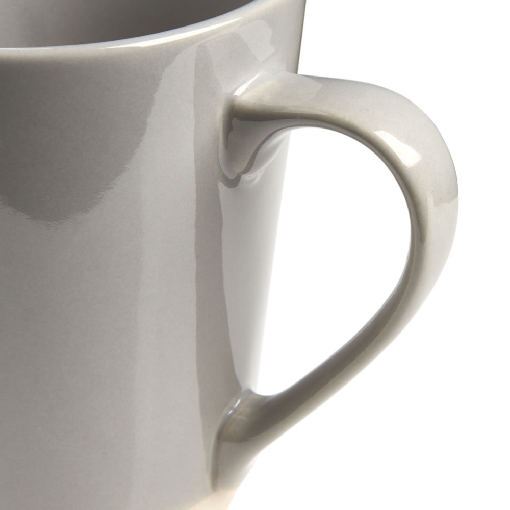 Wilko Grey Dipped Mug Image 3