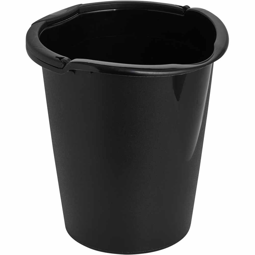 Wilko Black Bucket 10L Wilko