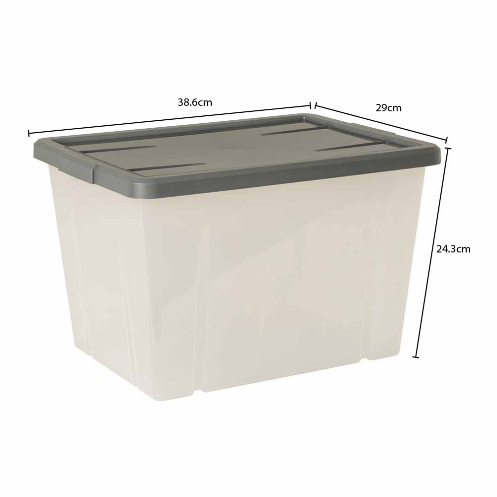 Wilko Storage Box 20L 3pk Wilko