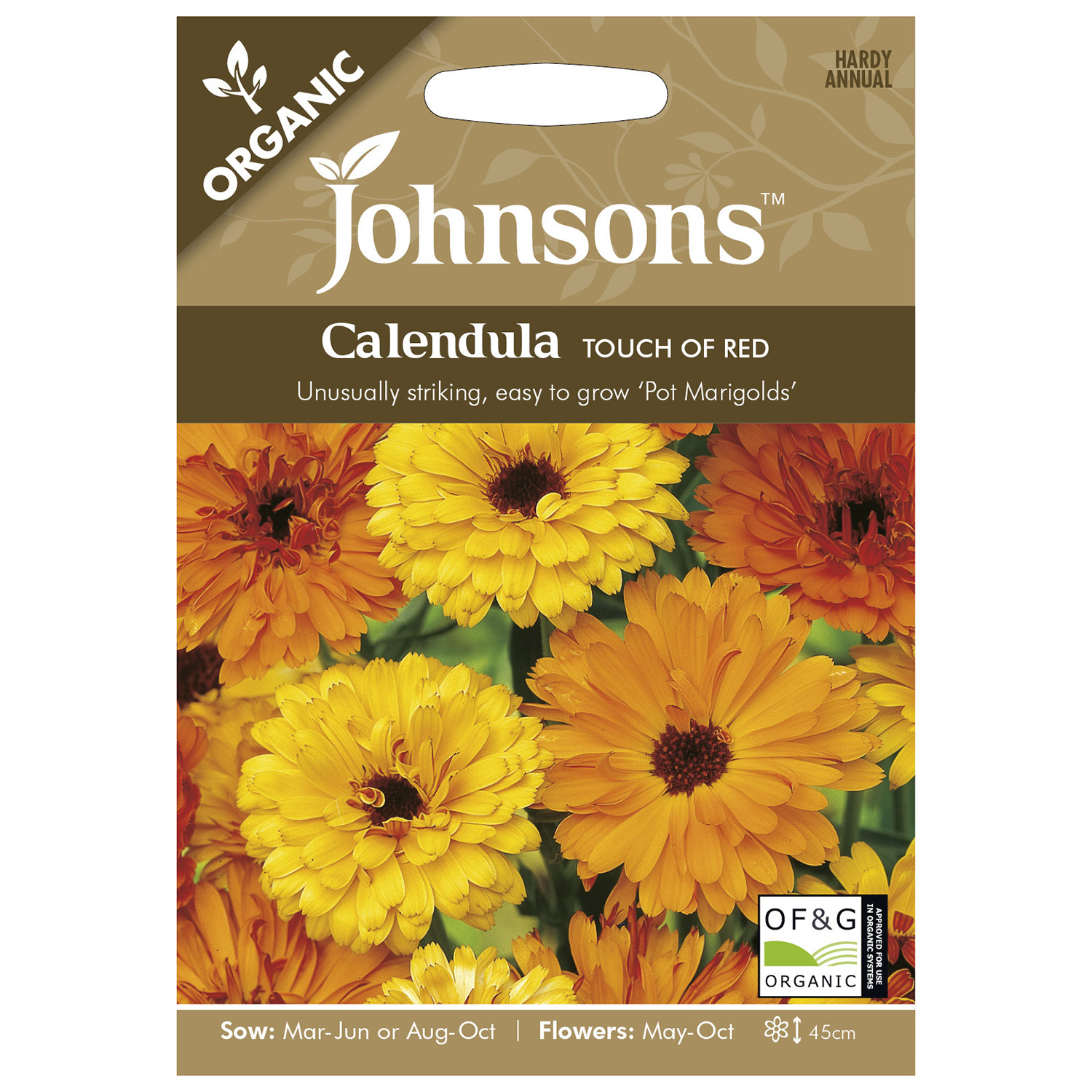 Johnsons Calendula Touch Of Red Image 1