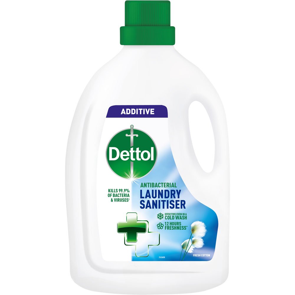 Dettol Antibacterial Laundry Sanitiser Sensitive Case of 8 x 1.5L Image 2