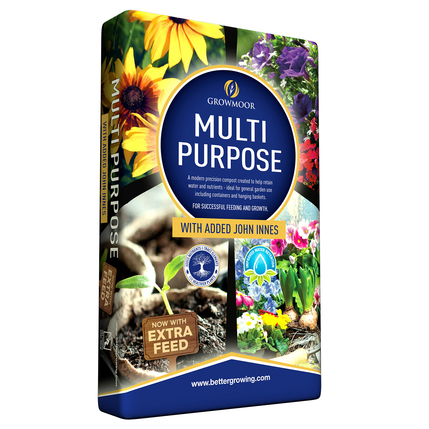 Growmoor Multi-Purpose Compost With John Innes 60L Image