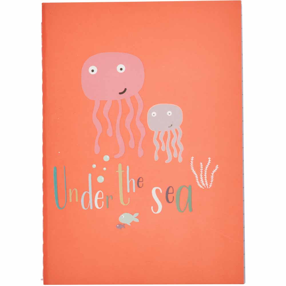 Wilko Under The Sea A6 Notebooks 3 Pack Image 2