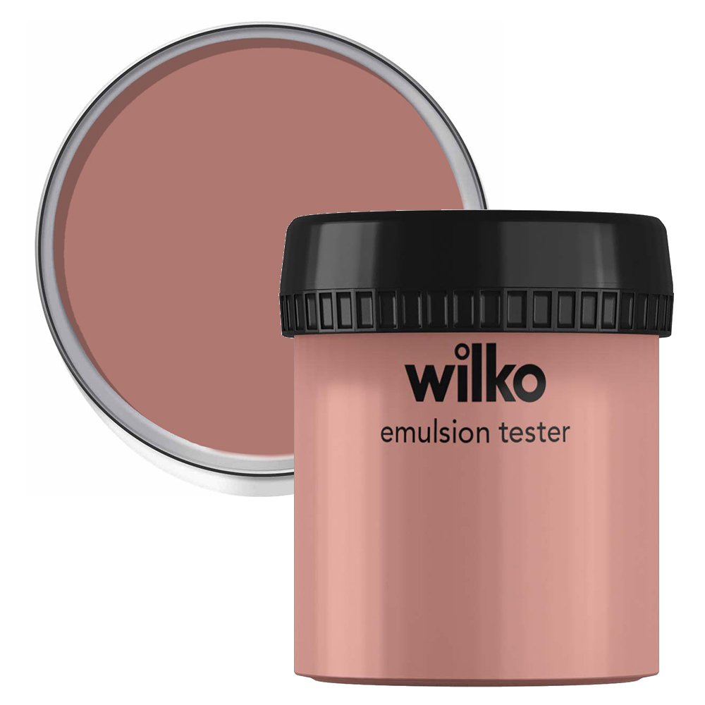 Wilko Pot Dusky Petal Emulsion Paint Tester 75ml Image 2