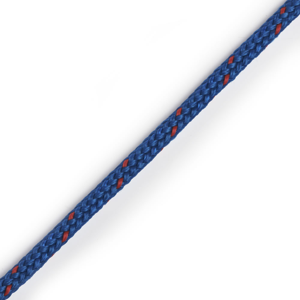 Eliza Tinsley Polypropylene Rope Blue and Red 15m x 6mm Image