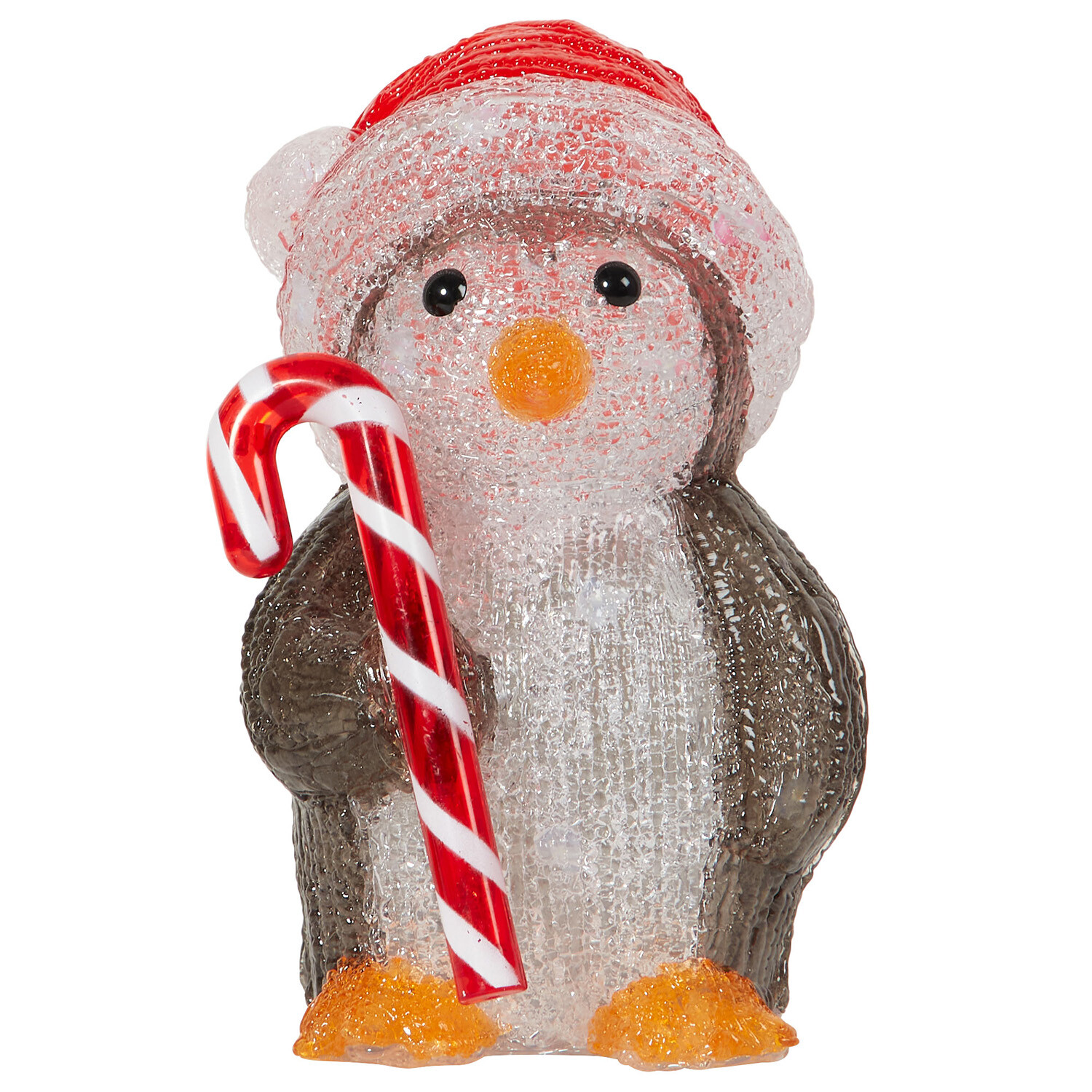 Acrylic LED Penguin - Grey Image 1