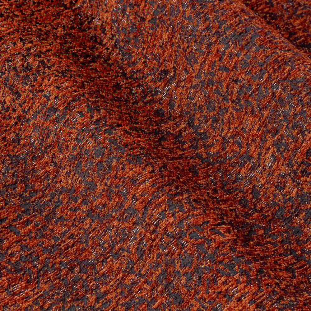 Paoletti Galaxy Copper Chenille Eyelet Curtain 117 x 183cm Image 5