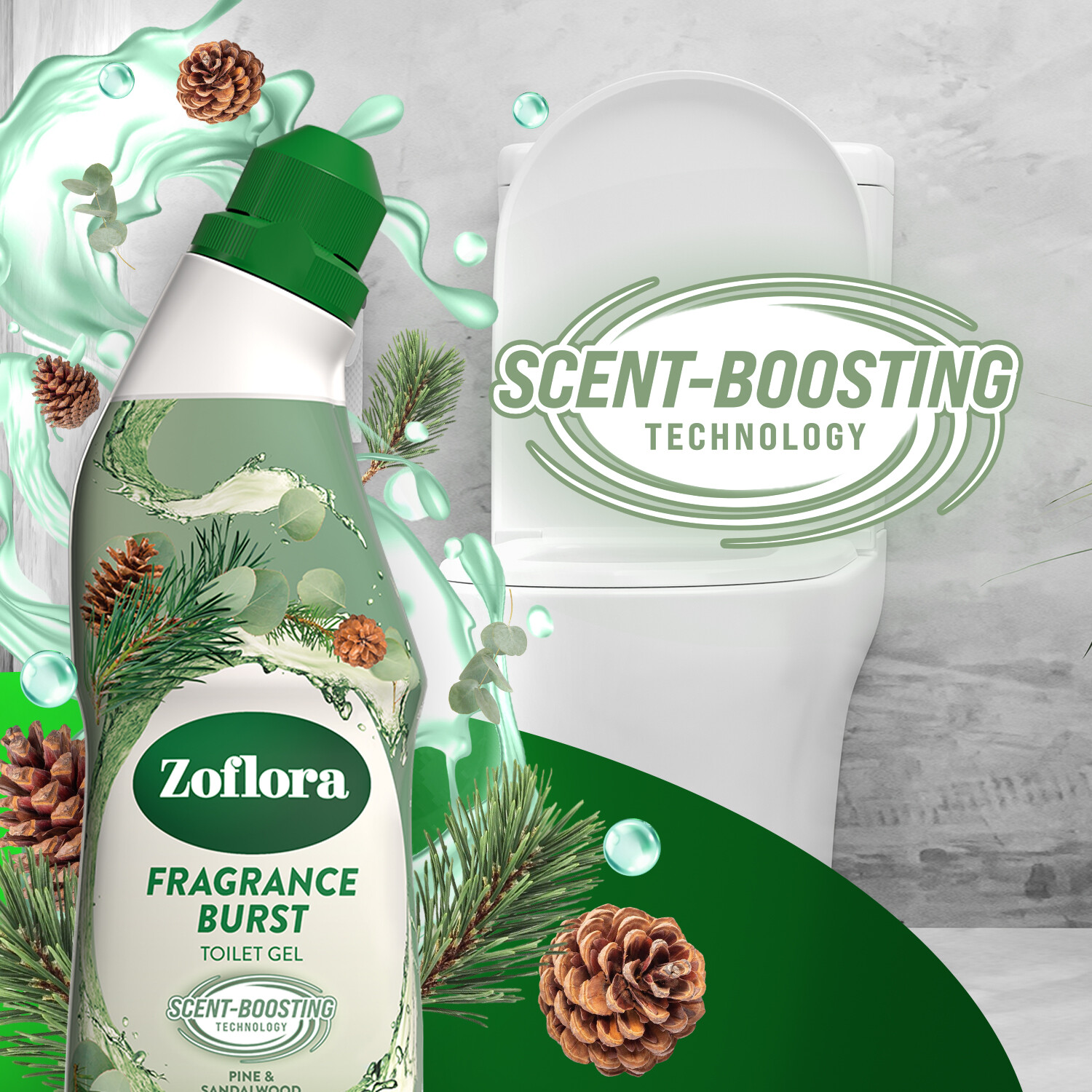 Zoflora Toilet Cleaning Gel Image 3