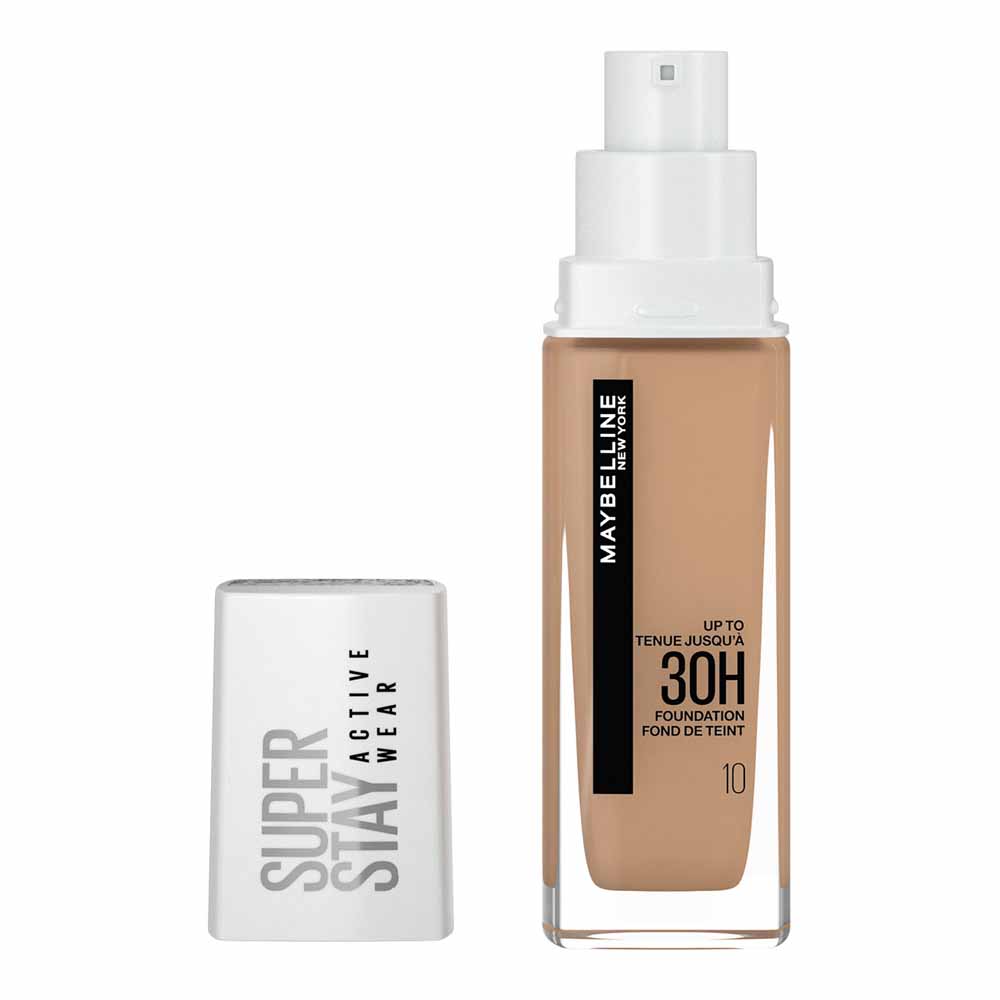 Maybelline Superstay 30H Activewear Foundation 10 Ivory 30ml Image 3