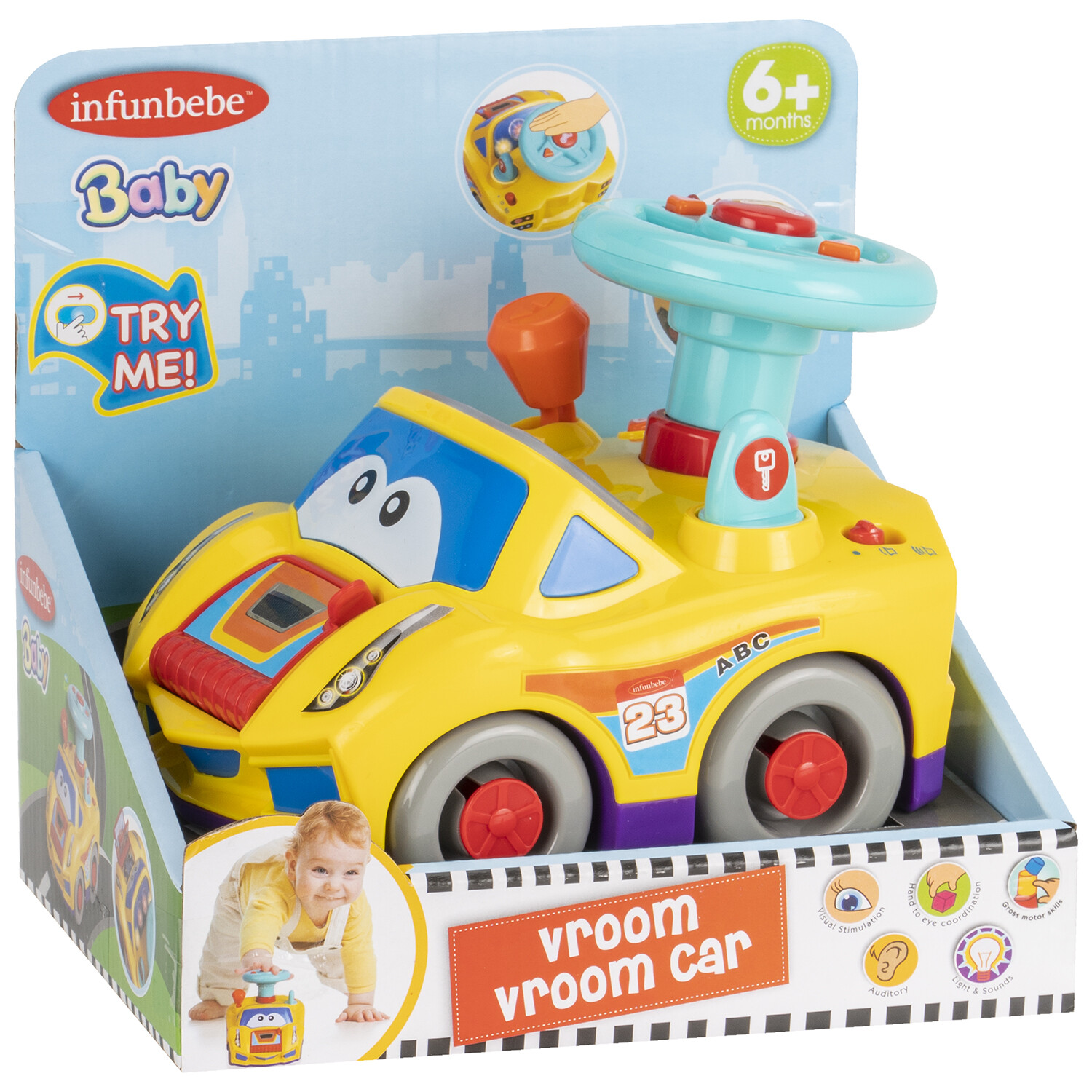 Infunbebe Vroom Vroom Car Image