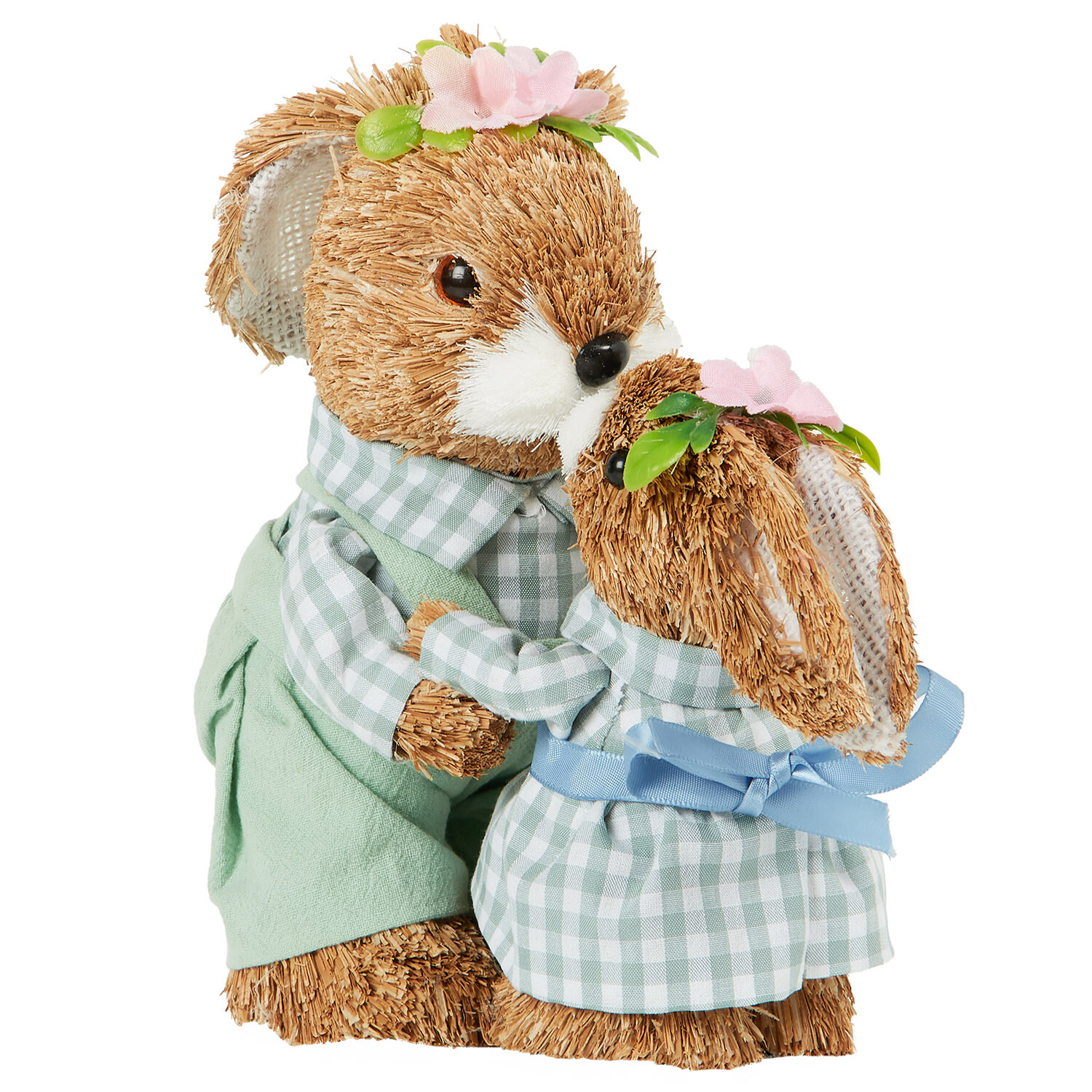 Kissing Bunnies Ornament - Multicolour Image 3