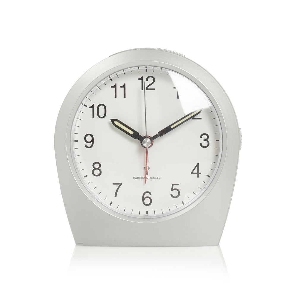 Wilko Radio Controlled Alarm Clock Image