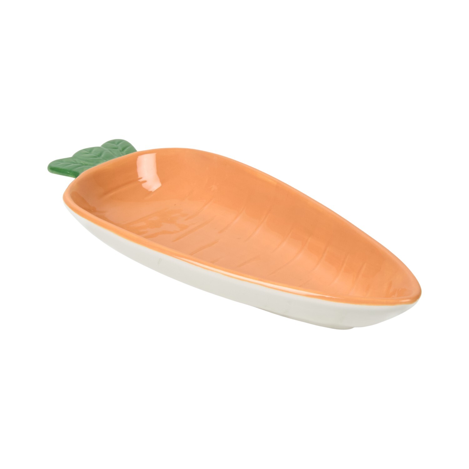 Tulip or Carrot Shape Large Plate Image 4