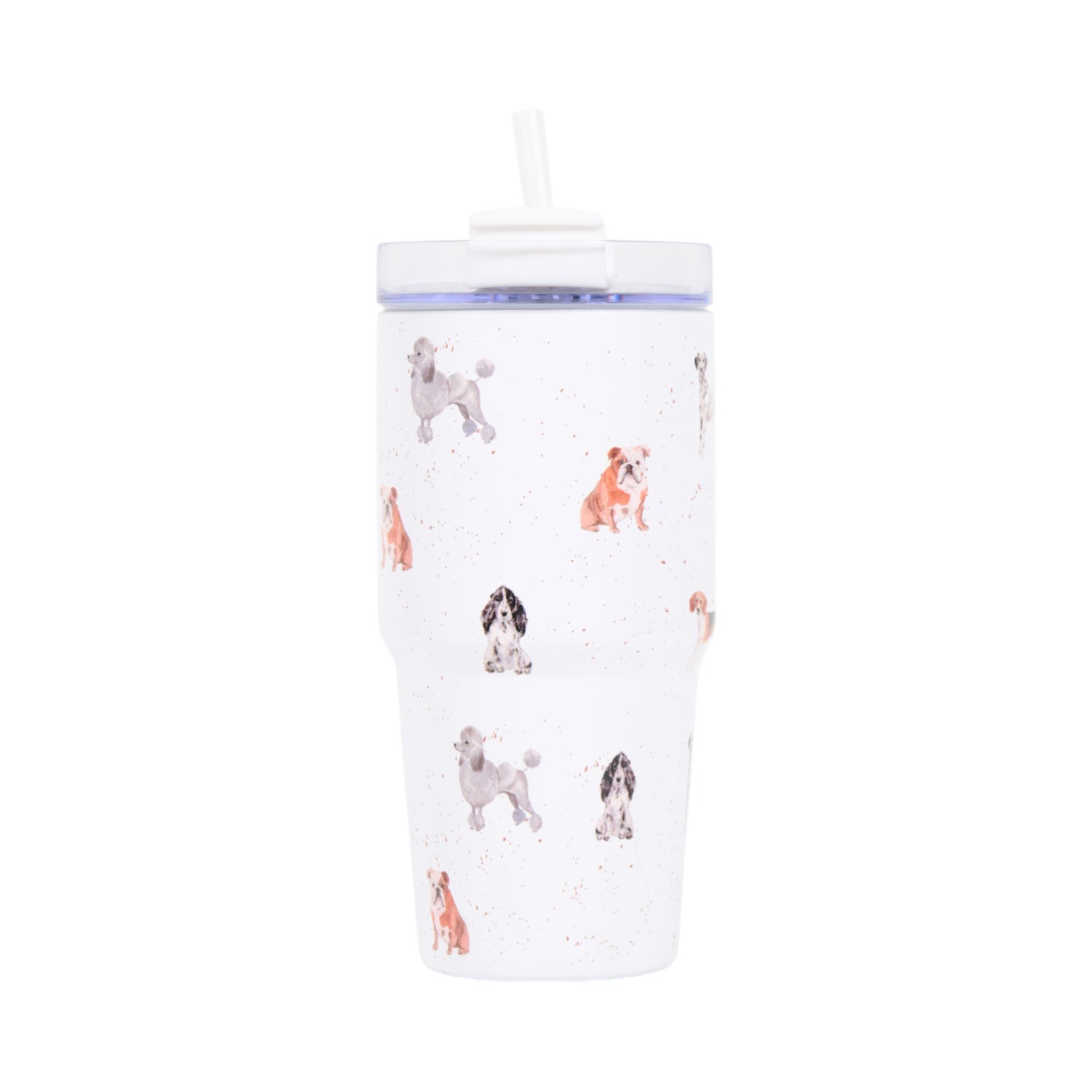 Nitro Dog Print Stainless Steel Vacuum TumblerWhite Image 3