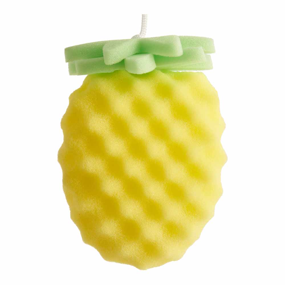 Fruits Pineapple Shaped Bath Sponge Image