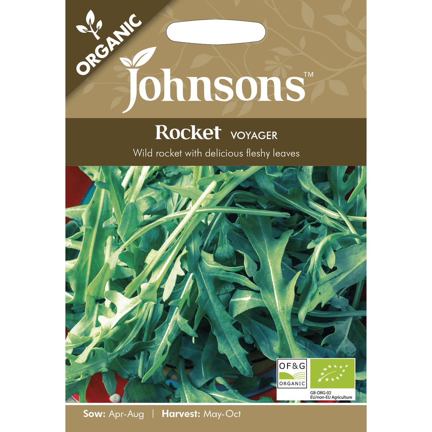 Johnsons Organic Voyager Rocket Seeds Image 2