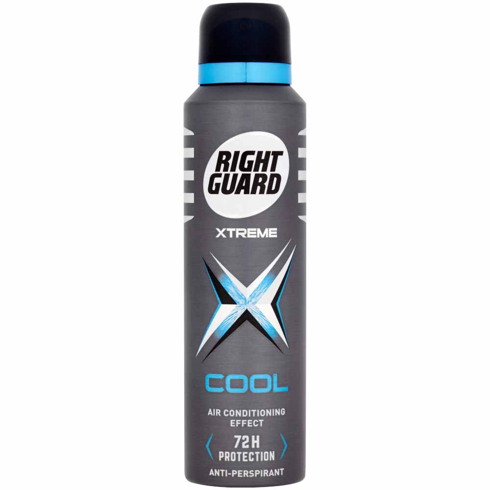 Right Guard Xtreme Cool Anti Perspirant Deodorant 150ml Image 1