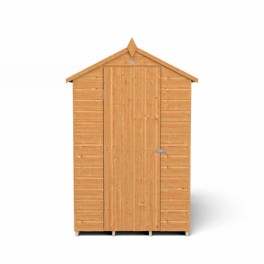Forest Garden 6 x 4ft Shiplap Dip Treated Apex Shed Image 11