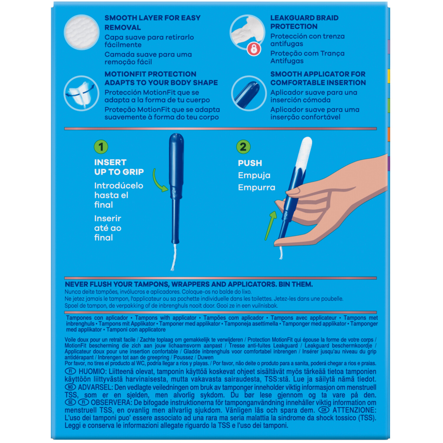 Pack of 18 Tampax Pearl Super Tampons Image 2
